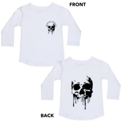 MLW By Design - Melting Skull Tee | Black Or White - MLW By Design -MY LITTLE SHOP FRONT 2022 01 24T141108.464