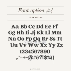 Little Zemi - Personalised Blanket | Sand - Little Zemi 4 Little Zemi - Personalised Blanket | Sand - Little Zemi -MY LITTLE SHOP Font 4 Love Notes 2