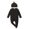 Waffle & Beanie Onesie Set | Black - Affordable Baby -MY LITTLE SHOP H66a727c6f1764231bedc3a5106044d7dz
