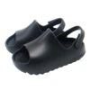 Velcro Slides | Black - Affordable Baby -MY LITTLE SHOP Hcf6ab1570afe49eead4cf02a87731fddU