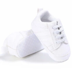 Stripe Kicks | White On White - Affordable Baby