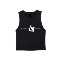 MLW By Design - Hustle & Swag Black Tank - MLW By Design