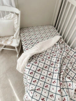 Pop Ya Tot - Fur Lined Cot Blanket | Bow Peep - Pop Ya Tot