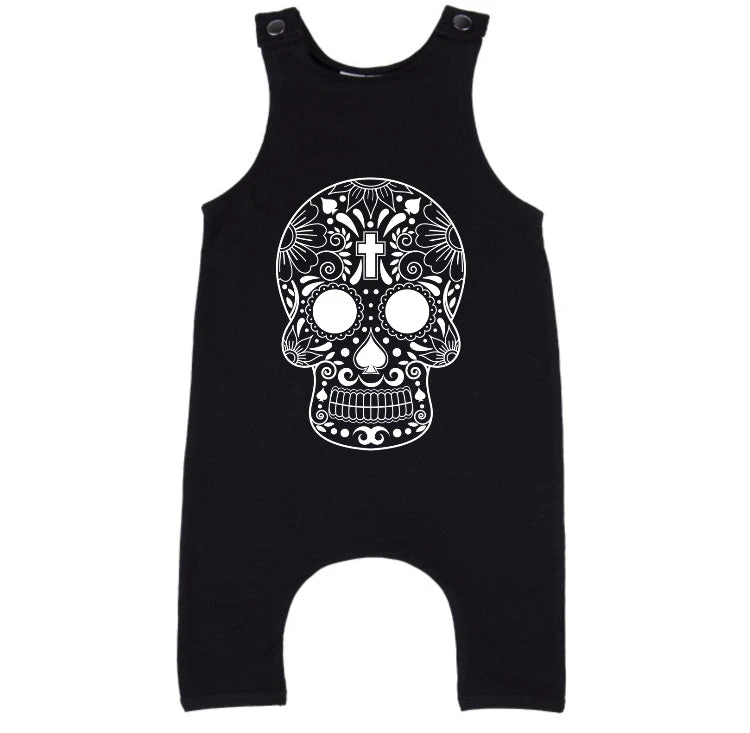 MLW By Design - Cross Skull Slouch Romper | Black - MLW By Design MLW By Design - Cross Skull Slouch Romper | Black - MLW By Design -MY LITTLE SHOP IMG 2261