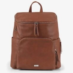VANCHI - The Frankie Everyday Backpack Nappy Bag | Tan - VANCHI