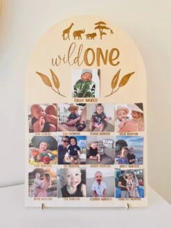 Timber Tinkers - Birthday Board | Safari - Timber Tinkers