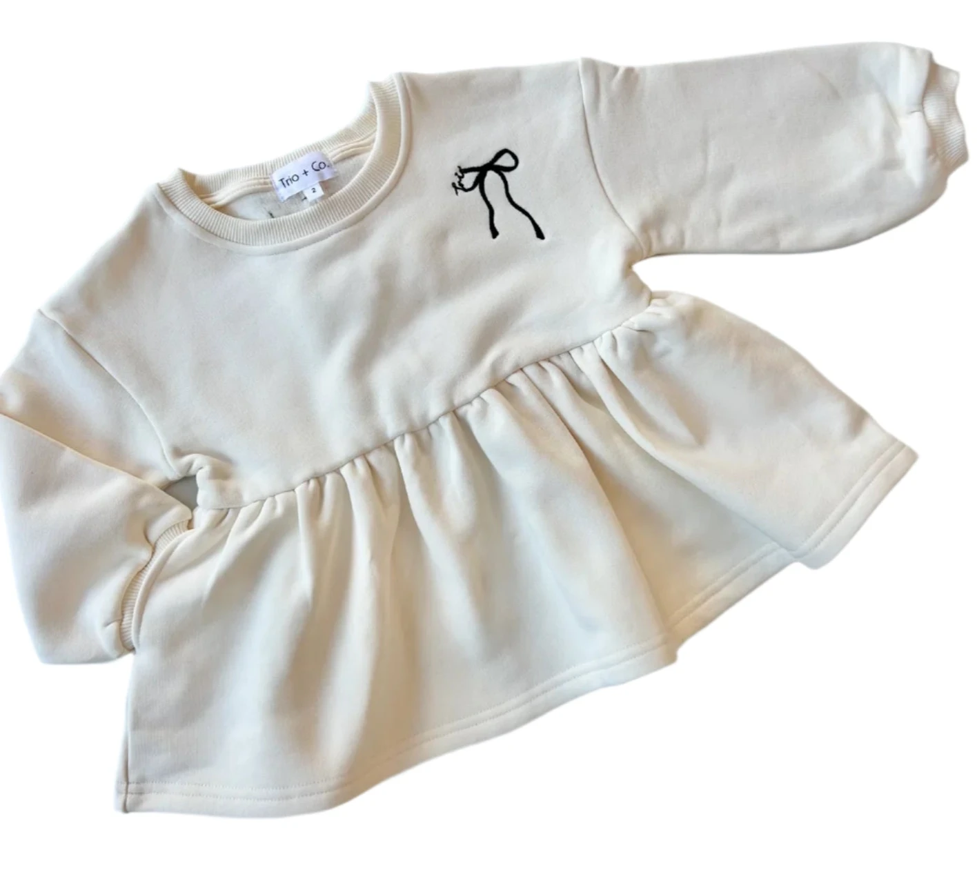 Trio & Co. - Winter Bow Peplum - Trio & Co. Trio & Co. - Winter Bow Peplum - Trio & Co. -MY LITTLE SHOP IMG 7819