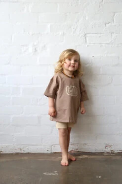 Lennyco - Basics Tee | Chocolate - Lennyco