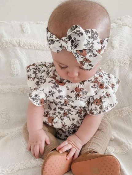 Indiana Floral Romper & Headwrap - Affordable Baby Indiana Floral Romper & Headwrap - Affordable Baby -MY LITTLE SHOP INDIANAFLORALROMPER