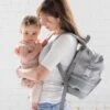 Timber Tinkers - Neoprene Nappy Bag | Grey - Timber Tinkers