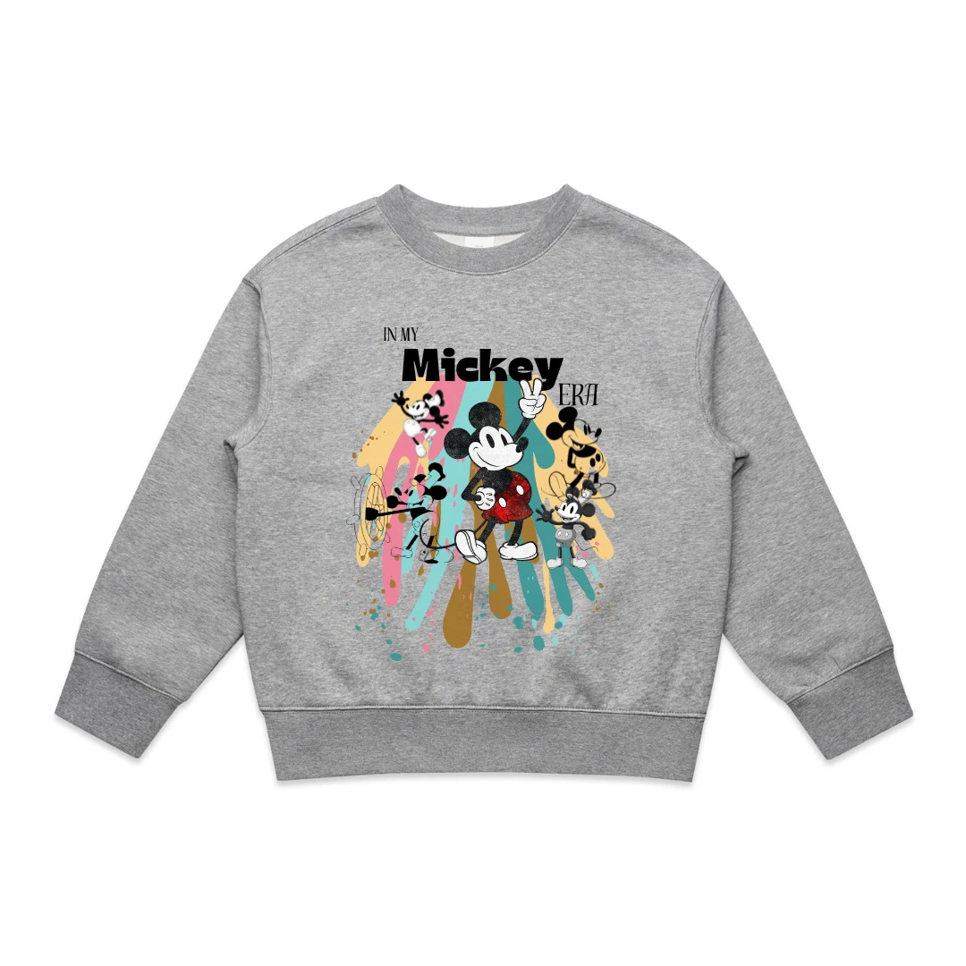 MLW By Design - Mickey Vintage Oversized Crew - MLW By Design MLW By Design - Mickey Vintage Oversized Crew - MLW By Design -MY LITTLE SHOP InMy