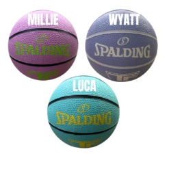 MLW By Design - Personalised Mini Basketball | Pastel Colours *LIMITED EDITION* - MLW By Design