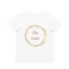 MLW By Design - Floral Big Sister Tee | White - MLW By Design 1 MLW By Design - Floral Big Sister Tee | White - MLW By Design -MY LITTLE SHOP LittleSister 2