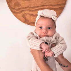 3 Little Crowns - Knitted Topknot | Mushroom - 3 Little Crowns -MY LITTLE SHOP MUSHROOM9 2