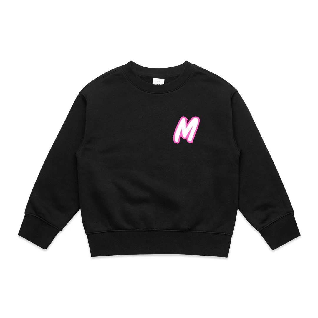 MLW By Design - Personalised Jersey Fleece Oversized Crew - MLW By Design MLW By Design - Personalised Jersey Fleece Oversized Crew - MLW By Design -MY LITTLE SHOP NewPersonalised 1