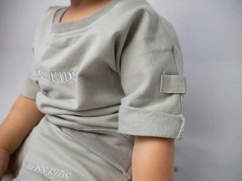 Moss Kids - All Day Tee & Short Set | Moss Grey - Moss Kids Moss Kids - All Day Tee & Short Set | Moss Grey - Moss Kids -MY LITTLE SHOP P1130676 792a303d f6ae 4ab9 8150 69f628dcbd23