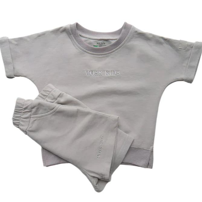 Moss Kids - All Day Tee & Short Set | Moss Grey - Moss Kids Moss Kids - All Day Tee & Short Set | Moss Grey - Moss Kids -MY LITTLE SHOP P1130858 b740f0c4 126a 43b0 9397 3fcbcd9d3f97