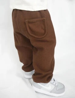 Moss Kids - Island Check Pants | Brown - Moss Kids