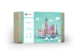 Connetix Tiles - 106 Piece Pastel Ball Run Pack - Connetix Tiles