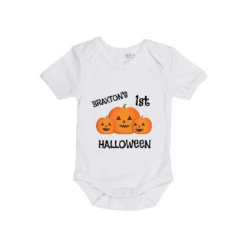 MLW By Design - 1st Halloween Personalised Bodysuit | Various Colours - MLW By Design -MY LITTLE SHOP Personalised1stHalloweenBodysuit