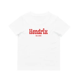 MLW By Design - Personalised Wave Tee | Various Colours - MLW By Design -MY LITTLE SHOP PersonalisedScriptNameCircleCrew 1 d7789373 9091 4b5f a779 bab6f37c097e