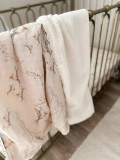 Pop Ya Tot - Fur Lined Cot Blanket | Nightingale - Pop Ya Tot -MY LITTLE SHOP Photo30 10 2023 12442pm