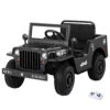 Retro Military Ride On Car | Black - Toy Warehouse 2 Retro Military Ride On Car | Black - Toy Warehouse -MY LITTLE SHOP RCAR ARMYJEP BK 00