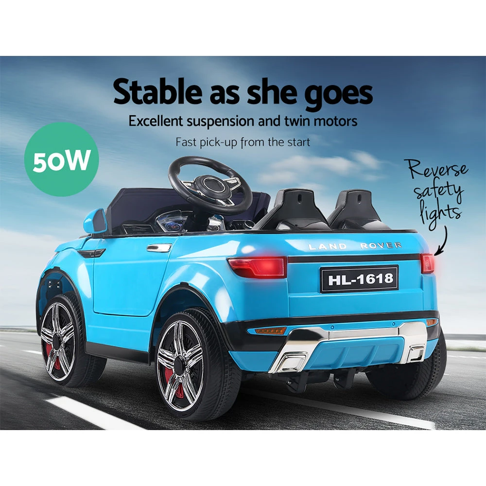 Rangey Evoque Kids Ride On Car | Blue - Toy Warehouse Rangey Evoque Kids Ride On Car | Blue - Toy Warehouse -MY LITTLE SHOP RCAR EVOQUE BU 04
