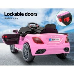 Rigo Maserati Kids Ride On Car - Pink - Toy Warehouse -MY LITTLE SHOP RCAR MASRT S PK 04