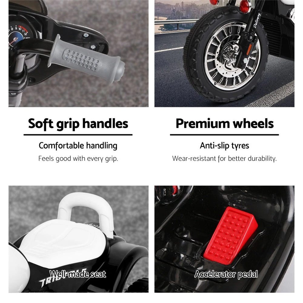 Ride On Motorbike Motorcycle Toys | Black White - Toy Warehouse Ride On Motorbike Motorcycle Toys | Black White - Toy Warehouse -MY LITTLE SHOP RCAR MBIKE POLICE 05