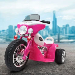 Motorbike | Pink - Toy Warehouse -MY LITTLE SHOP RCAR MBIKE POLICE PK 99