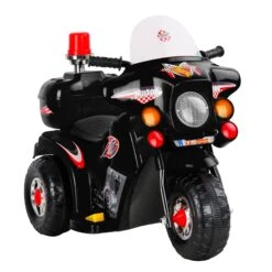 Ride On Motorbike Motorcycle | Black - Toy Warehouse