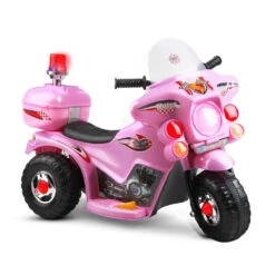 Ride On Motorbike Motorcycle | Pink - Toy Warehouse