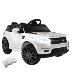 Rangey Sport Kids Ride On Car | White - Toy Warehouse