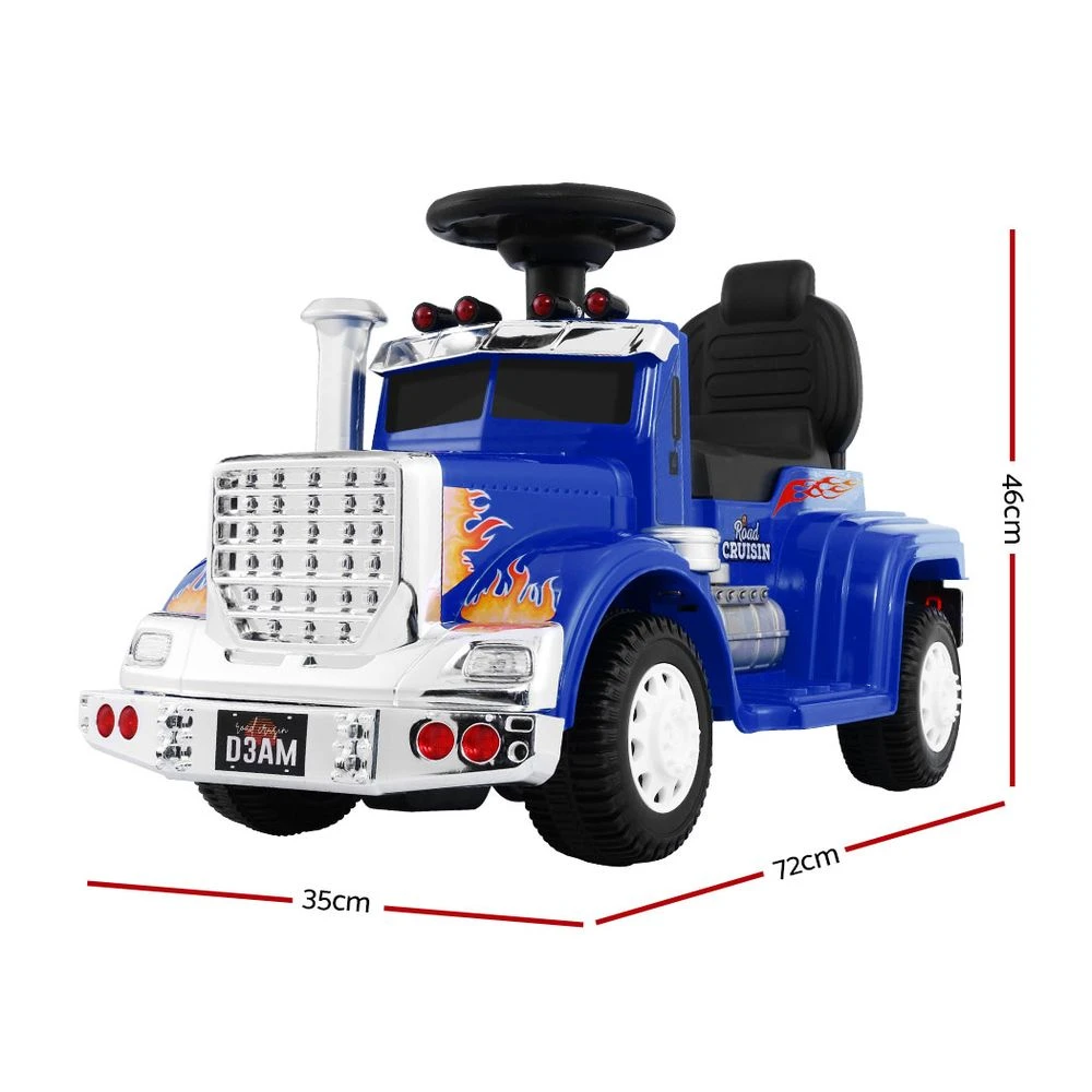Ride on Truck | Blue - Toy Warehouse Ride On Truck | Blue - Toy Warehouse -MY LITTLE SHOP RCAR TRUCK 25W BU 01