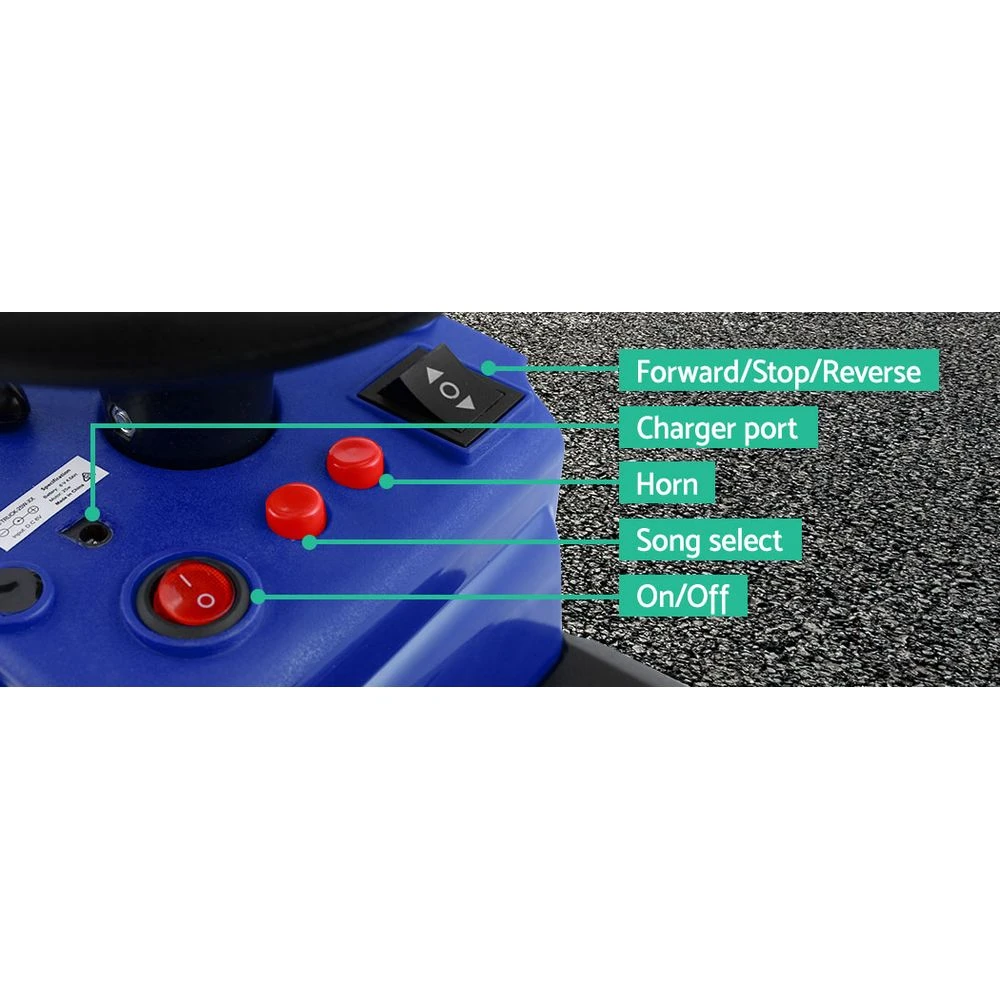 Ride on Truck | Blue - Toy Warehouse Ride On Truck | Blue - Toy Warehouse -MY LITTLE SHOP RCAR TRUCK 25W BU 02