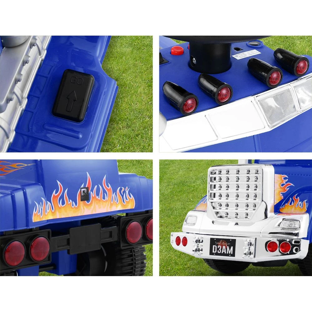 Ride on Truck | Blue - Toy Warehouse Ride On Truck | Blue - Toy Warehouse -MY LITTLE SHOP RCAR TRUCK 25W BU 05