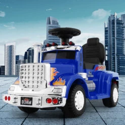 Ride On Truck | Blue - Toy Warehouse 8 Ride On Truck | Blue - Toy Warehouse -MY LITTLE SHOP RCAR TRUCK 25W BU 99