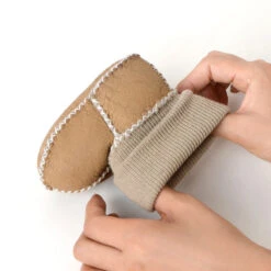 Slip On Winter Slippers | Tan Or Pink - Affordable Baby 6 Slip On Winter Slippers | Tan Or Pink - Affordable Baby -MY LITTLE SHOP S12647b00494f4e38b78e056c90d2ae163