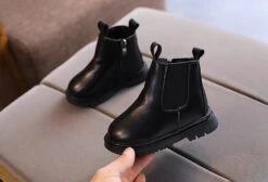 Slip On Worker Boots | Black - Affordable Baby
