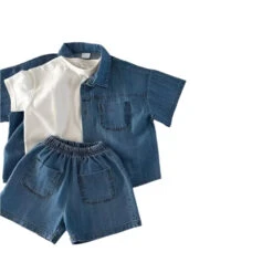 Summer Denim Set | 2 Colours - Affordable Baby -MY LITTLE SHOP S186314f2173b4294aea3b424e84c5a79T