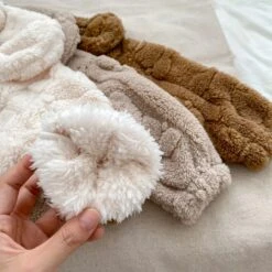 Fluffy Teddy 2 Piece Set | 3 Colours - Affordable Baby -MY LITTLE SHOP S1c8038af6e1a45d7b2202d3ca19df0caX