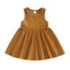 Ribbed Dress | Chestnut - Affordable Baby