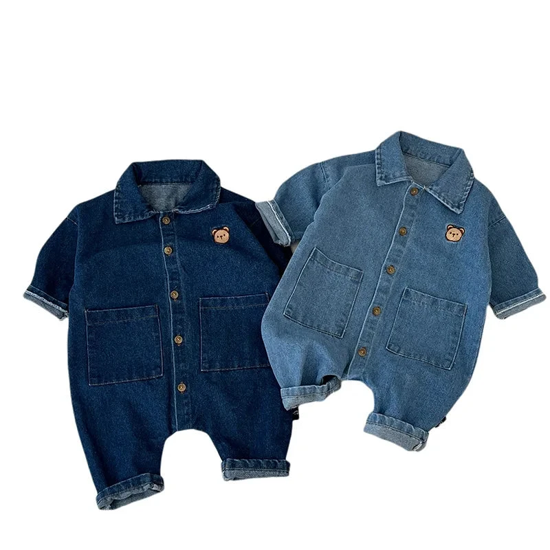 Denim Teddy Romper | 2 Colours - Affordable Baby Denim Teddy Romper | 2 Colours - Affordable Baby -MY LITTLE SHOP S1e41e2c5d7f7415e89aeb602f2e3e3eeQ
