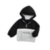 Hooded Windbreaker | Black - Affordable Baby