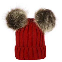 Double Pom Pom Beanie | 8 Colours - Affordable Baby -MY LITTLE SHOP S2383dba1a2b544a3ba96bda352d88d88T