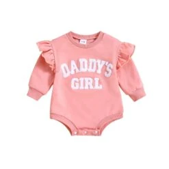 Daddy's Girl Frilly Romper | 3 Colours - Affordable Baby -MY LITTLE SHOP S4ef6414246ba48548cae23c25e6b60cfb