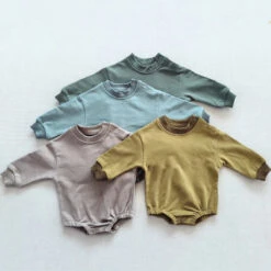 Cotton Long Sleeve Romper | 16 Colours - Affordable Baby -MY LITTLE SHOP S4f483215c2af480c9cf9043b5638ec48Q