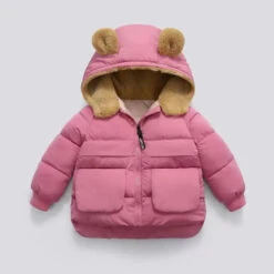 Teddy Bear Puffer Jacket | Various Colours - Affordable Baby -MY LITTLE SHOP S5eb4e45b9e614303be725f1700452bb9V