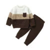 Knitted Pants & Jumper Set | Coffee - Affordable Baby -MY LITTLE SHOP S5f01725eb2dd4059a250f561c1b8e3c2d